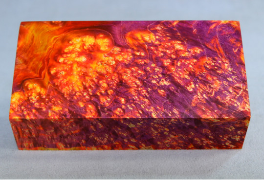 Stabilized Maple Burl Wood Mod Block